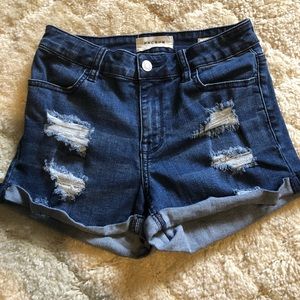 PACSUN Super Stretch Shortie Shorts